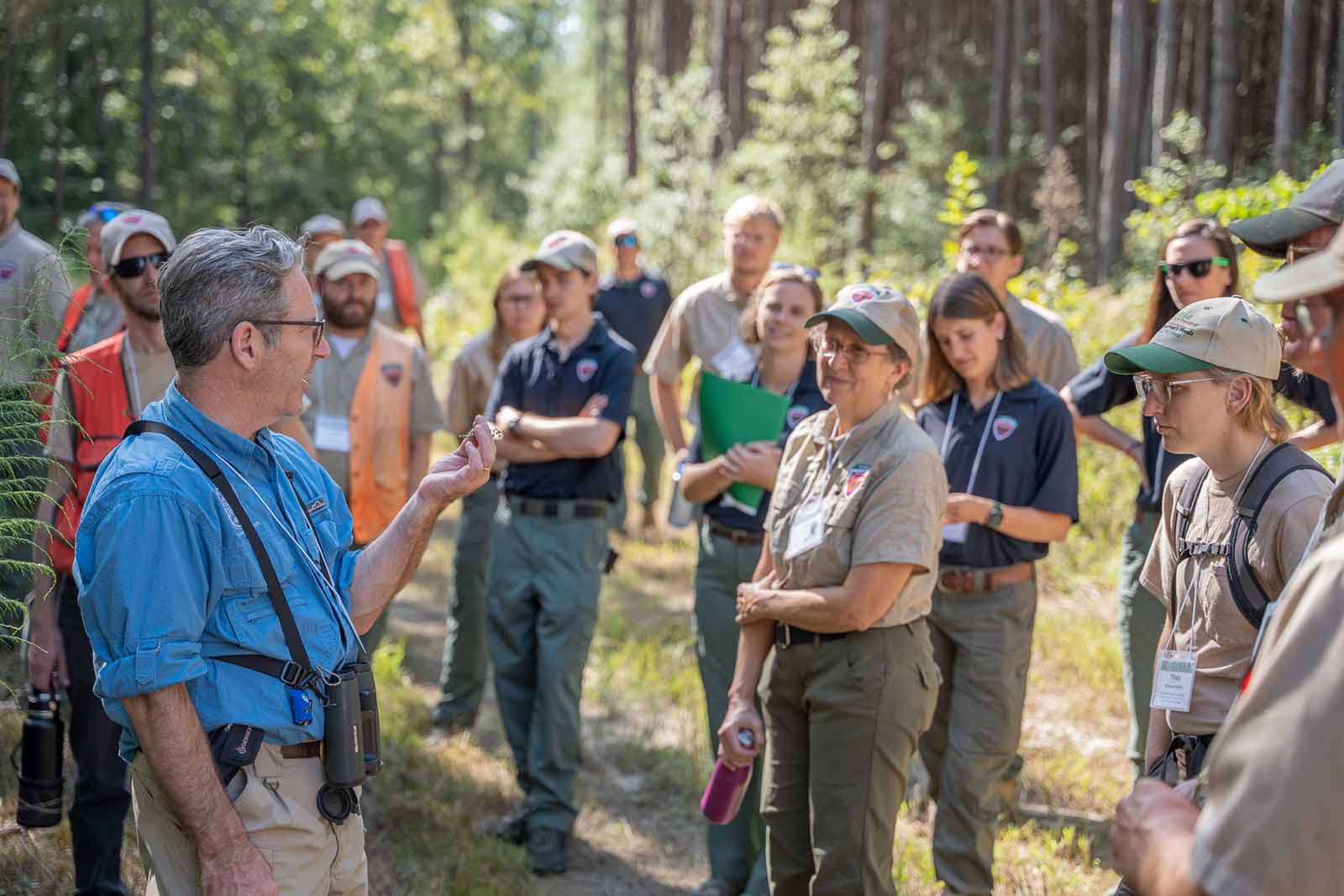 مشاركة المعرفة مع الغابات