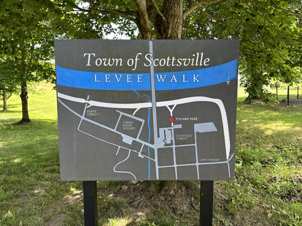 يوفّر ممشى ليفي ممشى ليفي إطلالات على نهر جيمس حيث تطفو طيور السنونو على سطحه طوال الصيف. مصدر الصورة: ليزا ميس