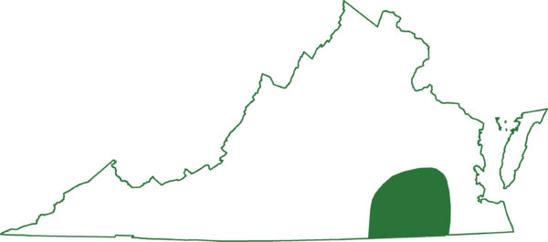 خريطة نطاق خنزير الماء القزم