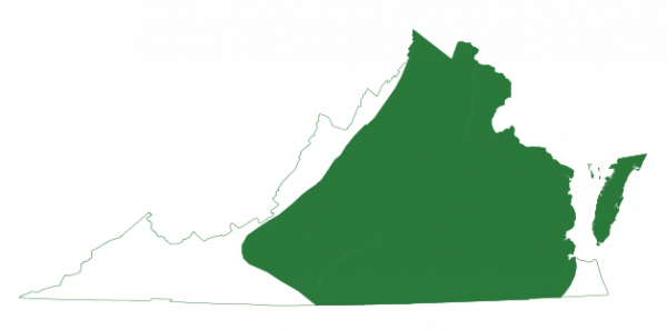 توجد أسماك سبيدفوت الشرقية في الجزر الحاجزة في فيرجينيا وفي منطقة بيدمونت والمقاطعات الساحلية