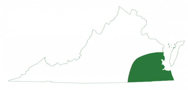 انقر لفتح خريطة نطاق ضفدع شجرة الكريكيت الجنوبي